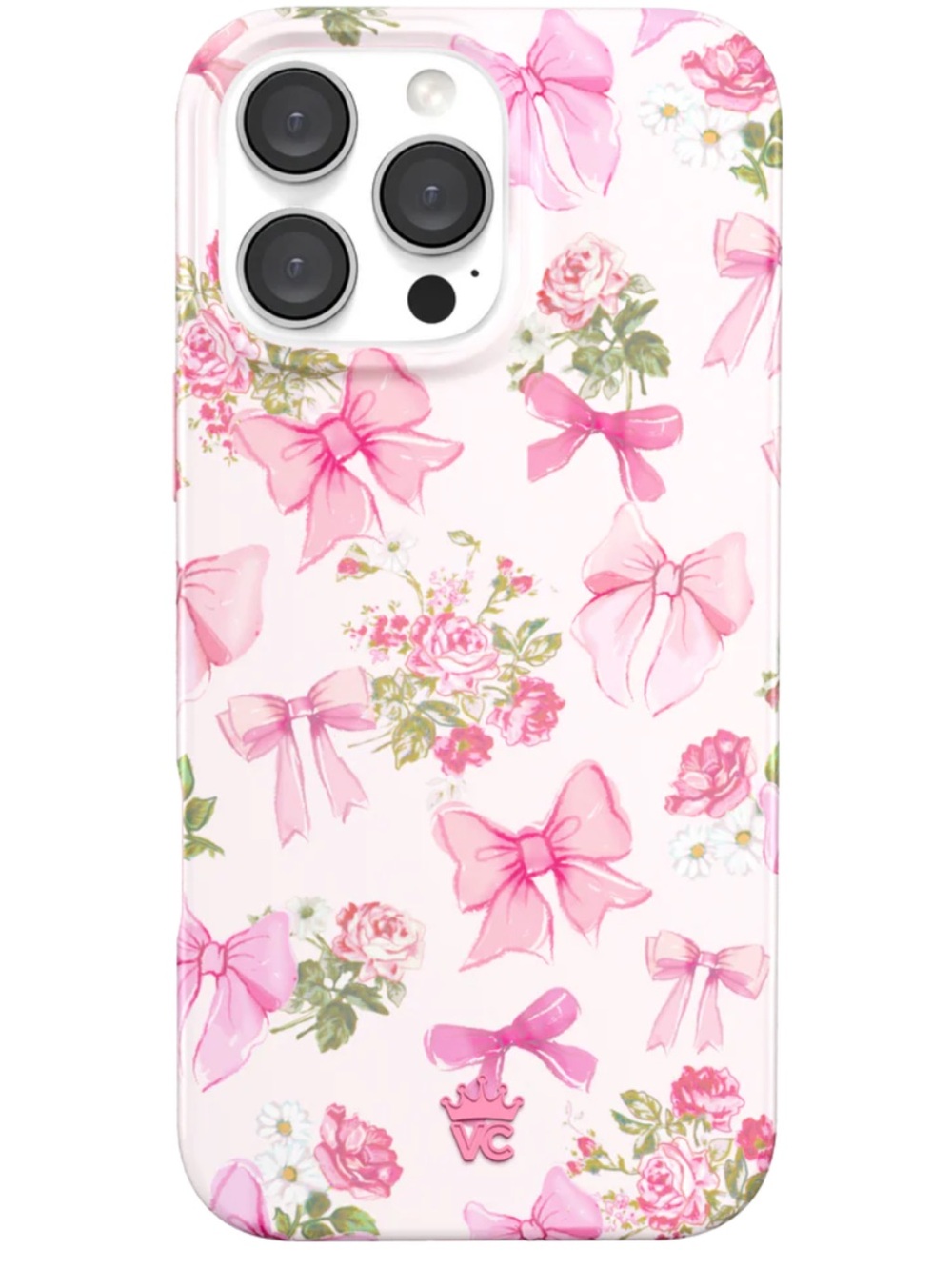 Velvet caviar - Posie Pink Bow iPhone Case
